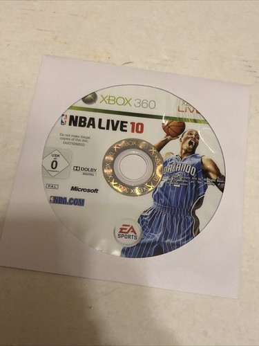 Xbox 360 nba live only - only, disc