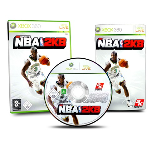 Xbox 360 spiel nba 2k8 - xbox,
